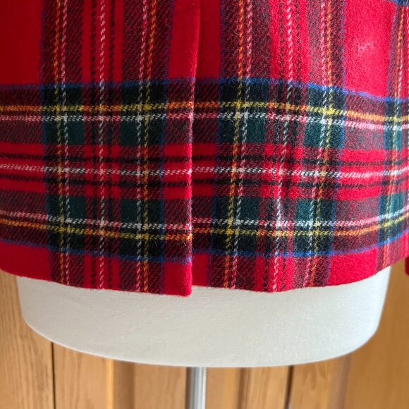 TALBOTS - Shetland Wool Blazer - Plaid -- Excellent Condition - Picture 4 of 14